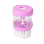Wash Basin Brush with Soap Dispenser – Efficient Multicolor Cleaner | VelvetBubbles - 5