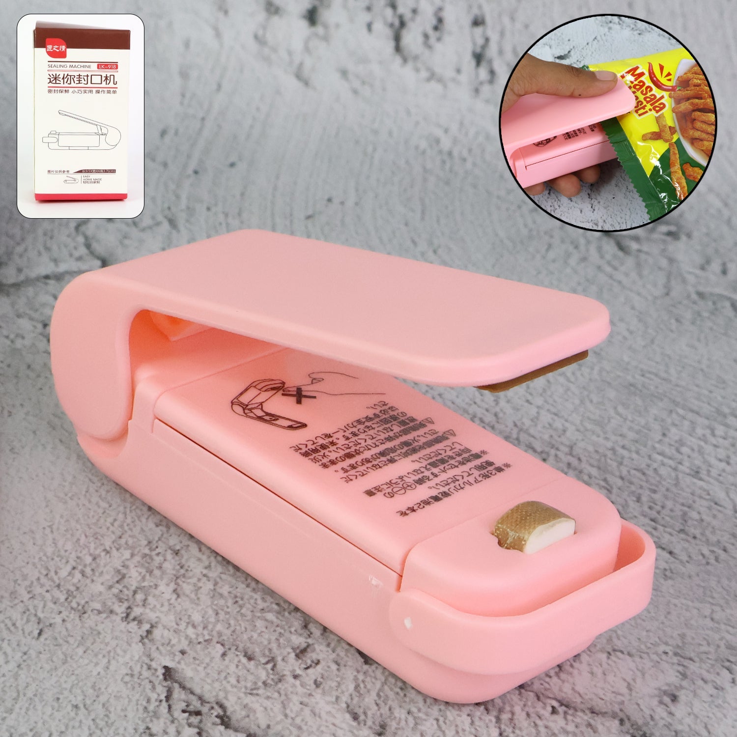 Mini Plastic Bag Sealer – Portable Heat Sealing Machine | FERVENT - 2