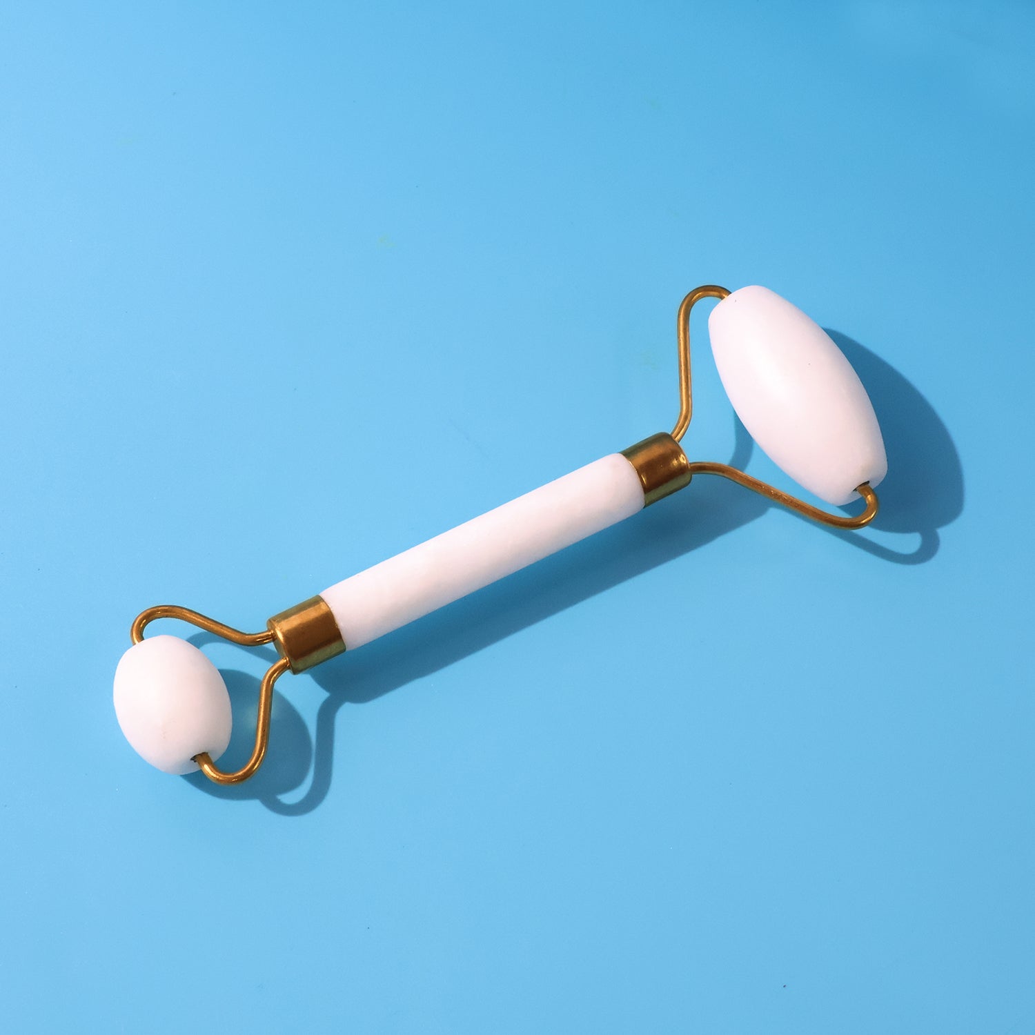 Dual-Ended Face Roller – Cooling Stone Facial Massager