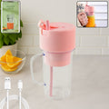 Portable Juicer Cup with Straw – 420ml USB Rechargeable Blender