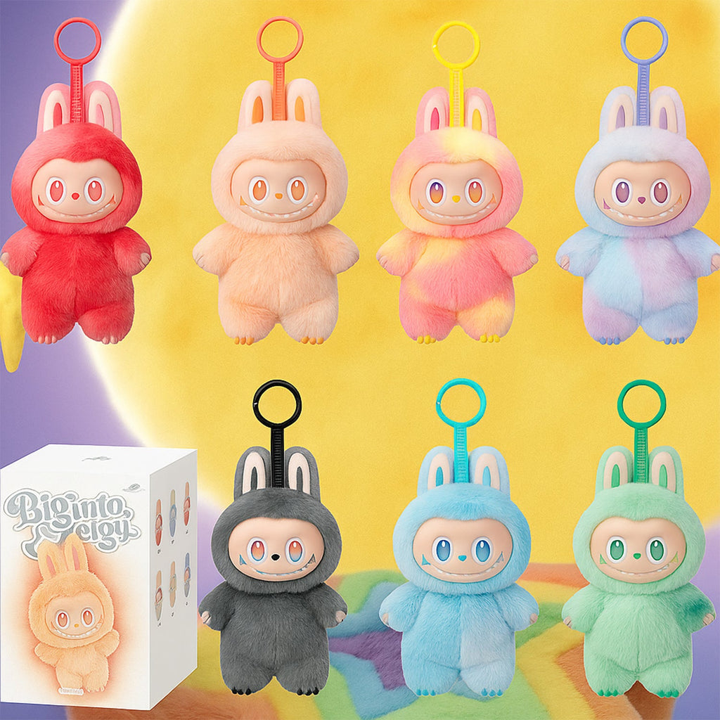 Plush Keychain – Soft Cartoon Animal Toy for Bags - 4