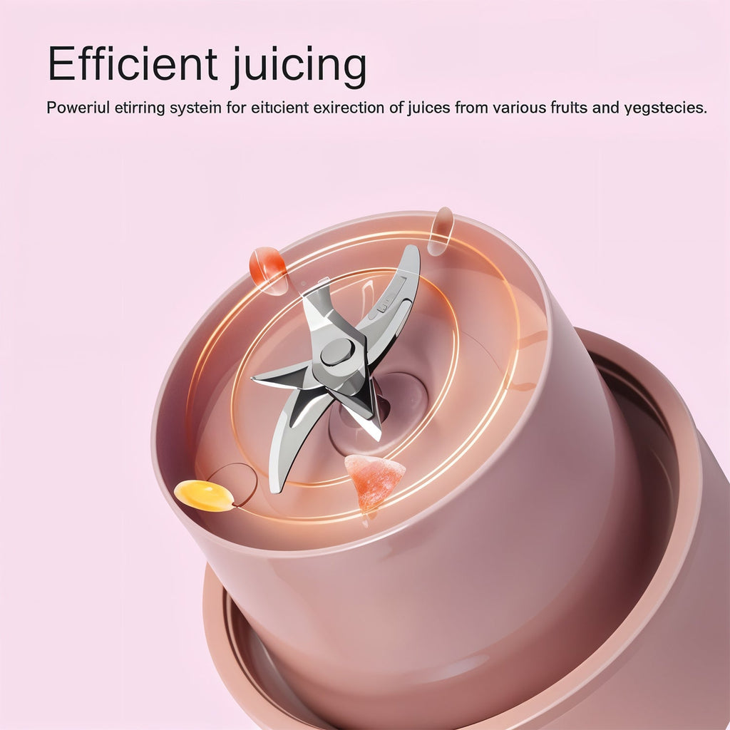 Portable USB Juicer – 420ml Rechargeable Blender | Siplix - 7