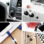Cable Clips – Multi-Purpose Wire Holder for Desk & Home | Deskrova - 6