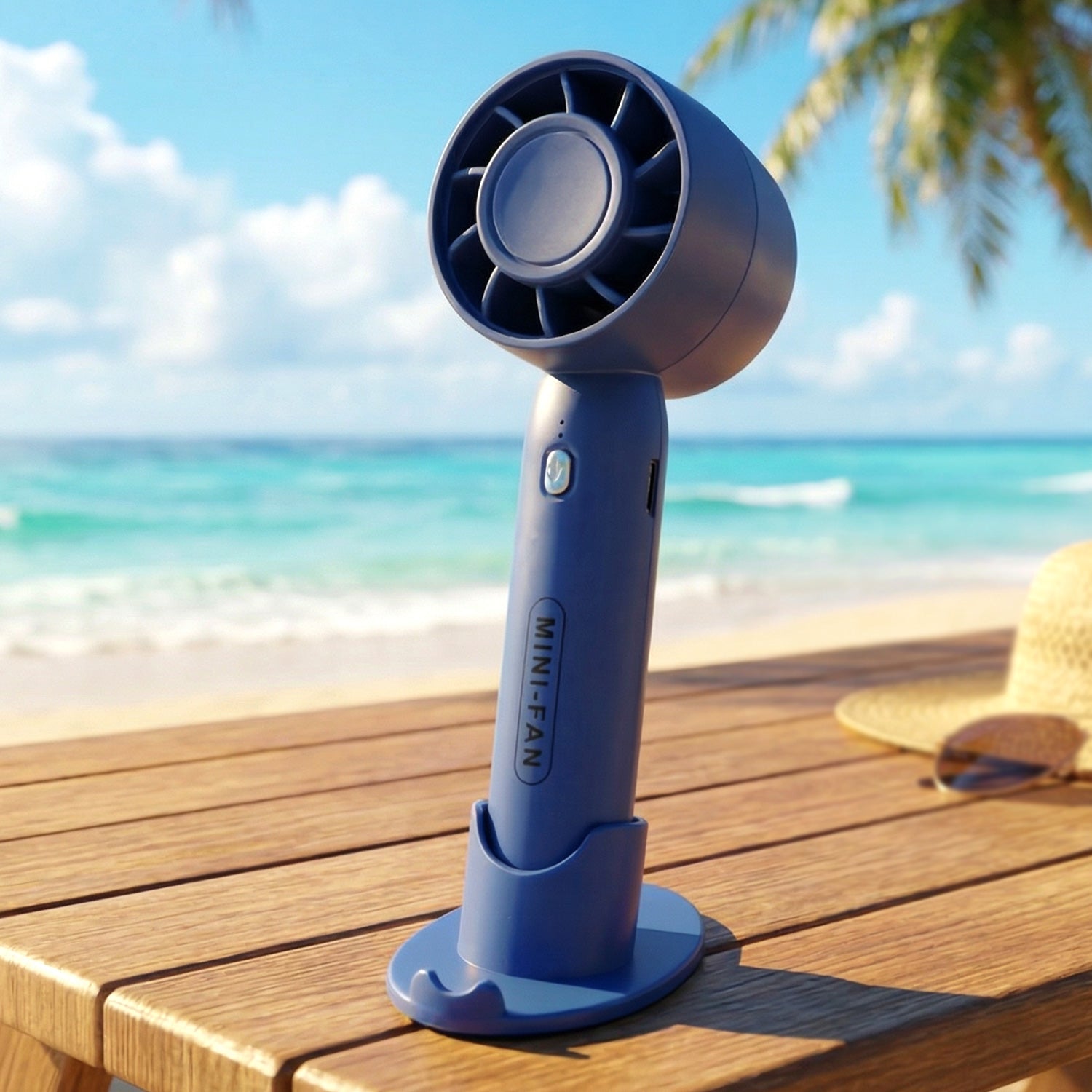 Rechargeable Mini Handheld Fan – Portable Personal Cooling - 4