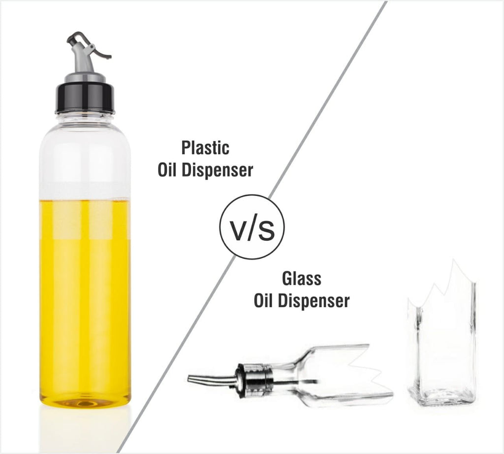 Oil Dispenser 1L – Clear Drip-Free Plastic Bottle | Vastate - 7