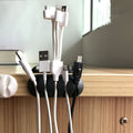 Adhesive Cable Clips – Set of 5 Desk Wire Organiser Holders