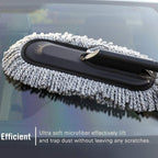 Car Duster – Retractable Handle Microfiber | Velvet Wheels - 8