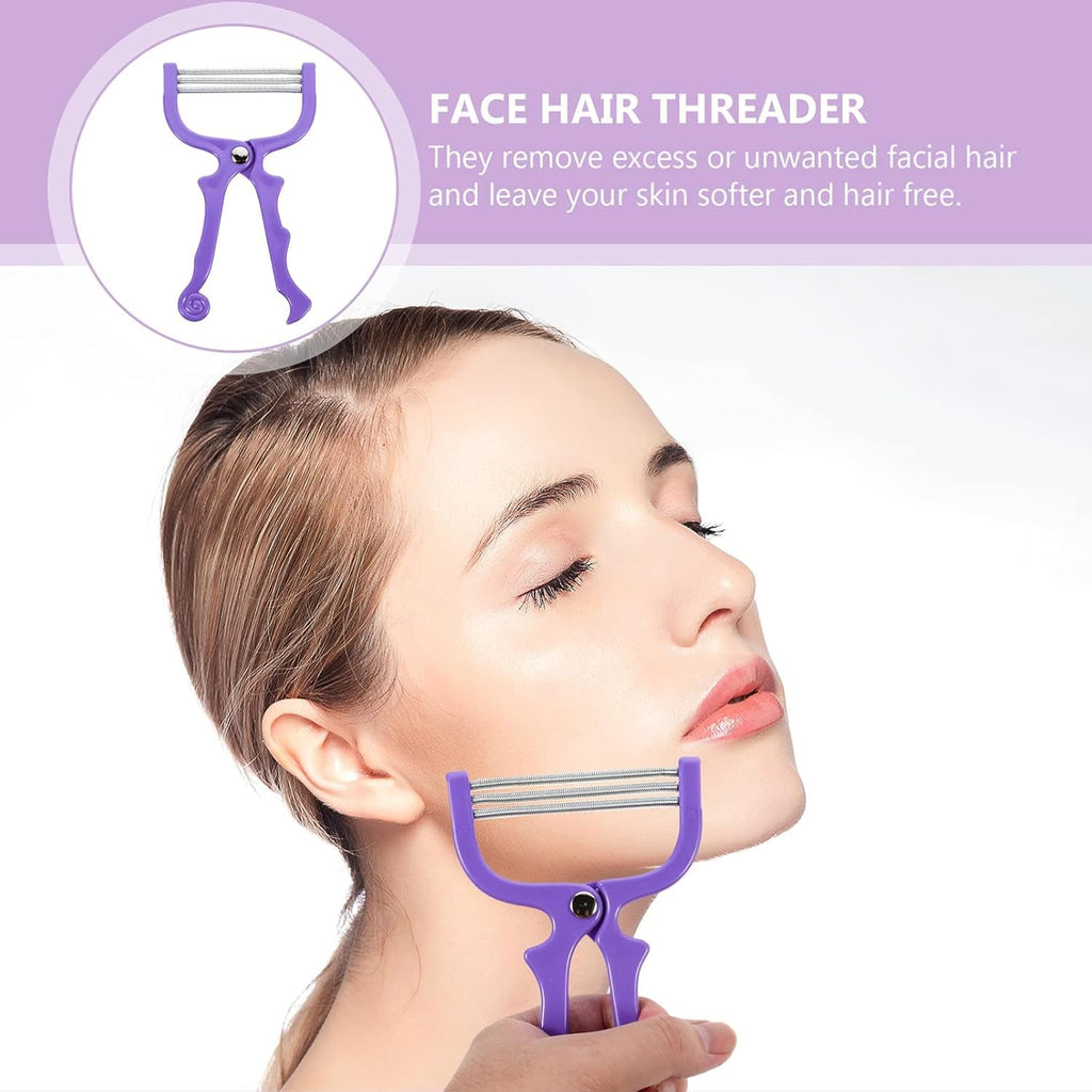 Facial Hair Remover Threading Tool – Precise & Portable | Calm & Curl - 6