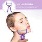 Facial Hair Remover Threading Tool – Precise & Portable | Calm & Curl - 6