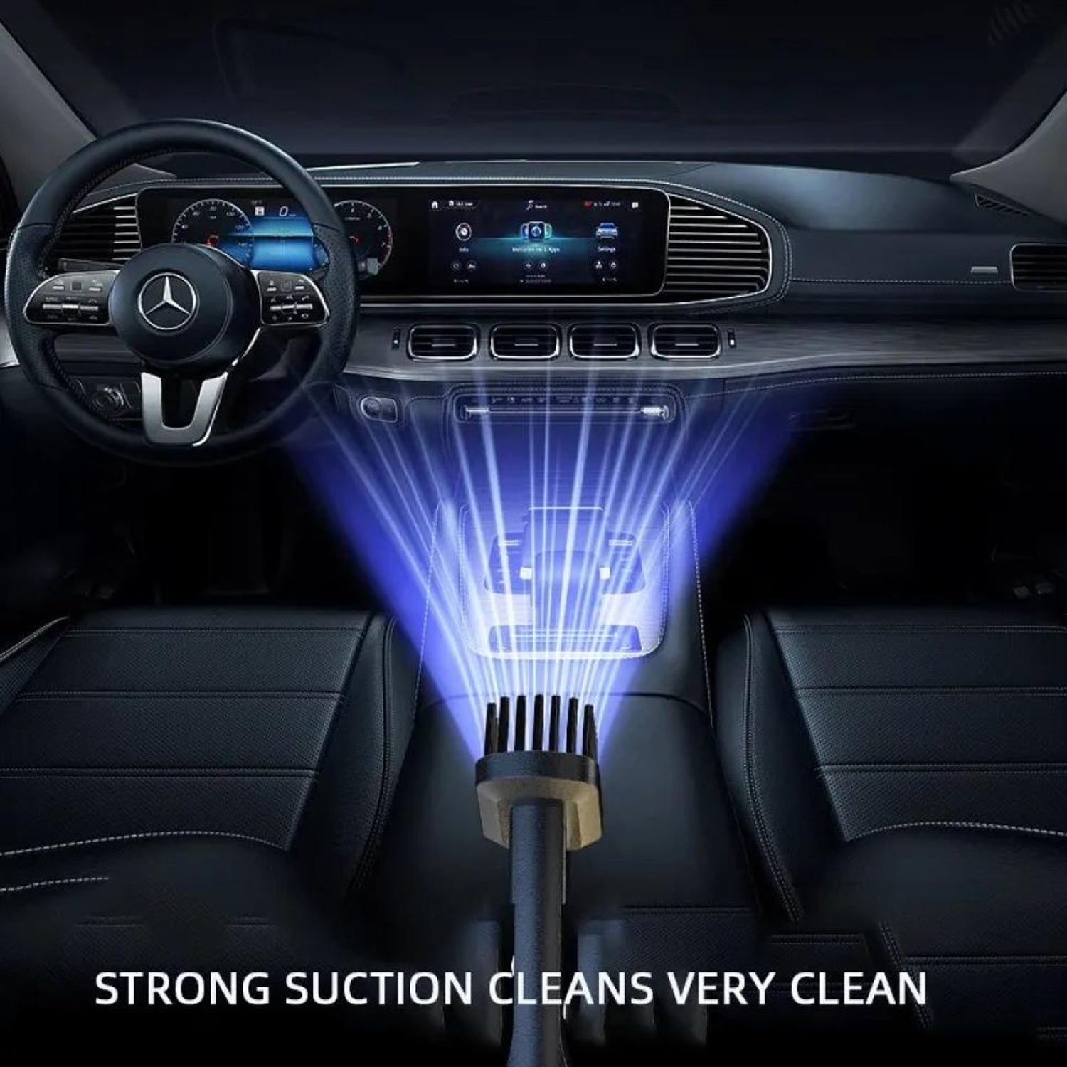 Wireless Car Vacuum Cleaner – Portable 2-in-1 Dust Buster | Velvet Wheels - 7