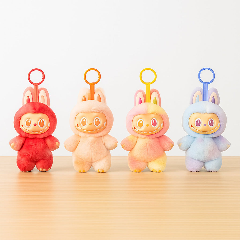 Plush Keychain – Soft Cartoon Animal Toy for Bags - 6