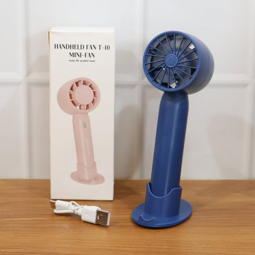 Rechargeable Mini Handheld Fan – Portable Personal Cooling - 8