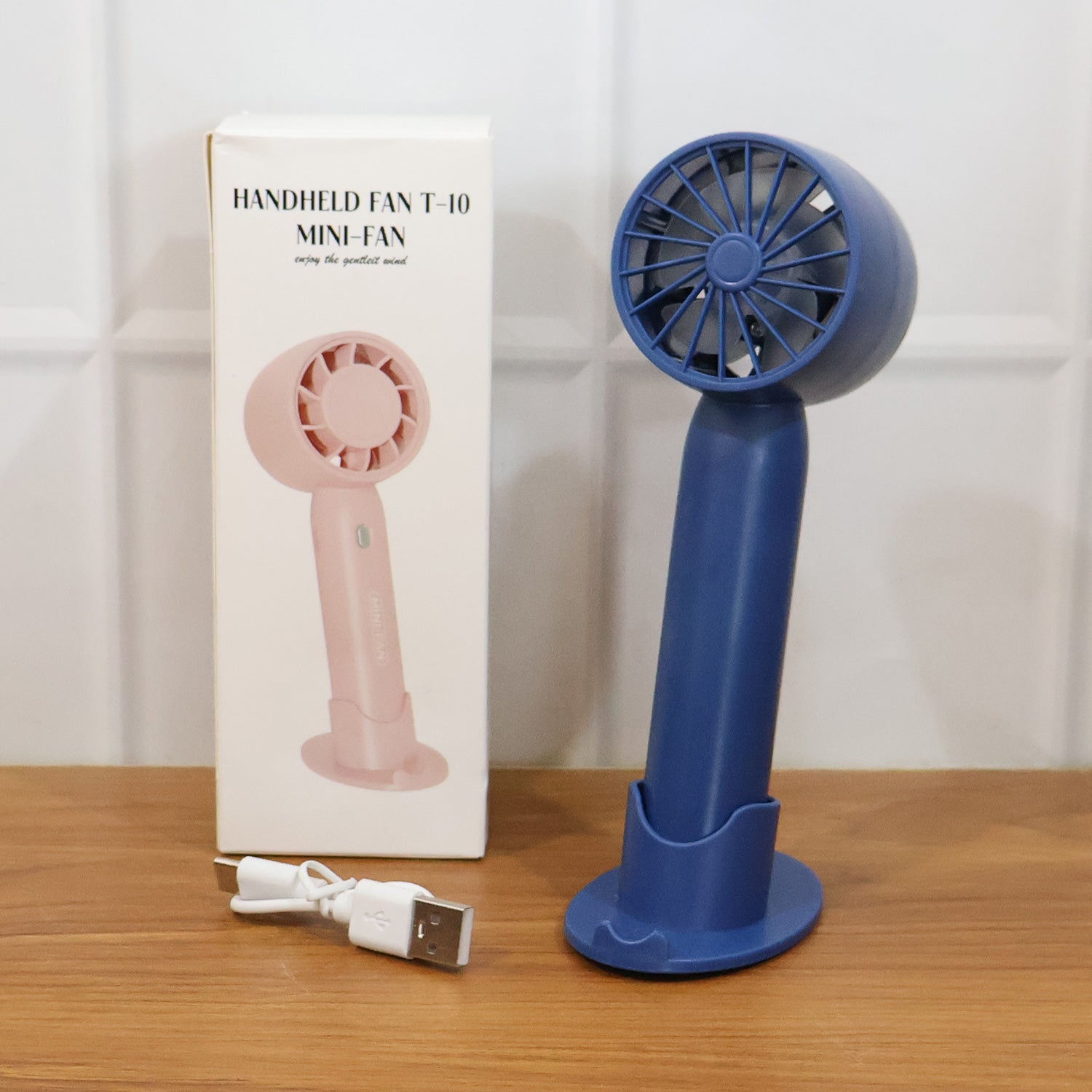 Rechargeable Mini Handheld Fan – Portable Personal Cooling - 8