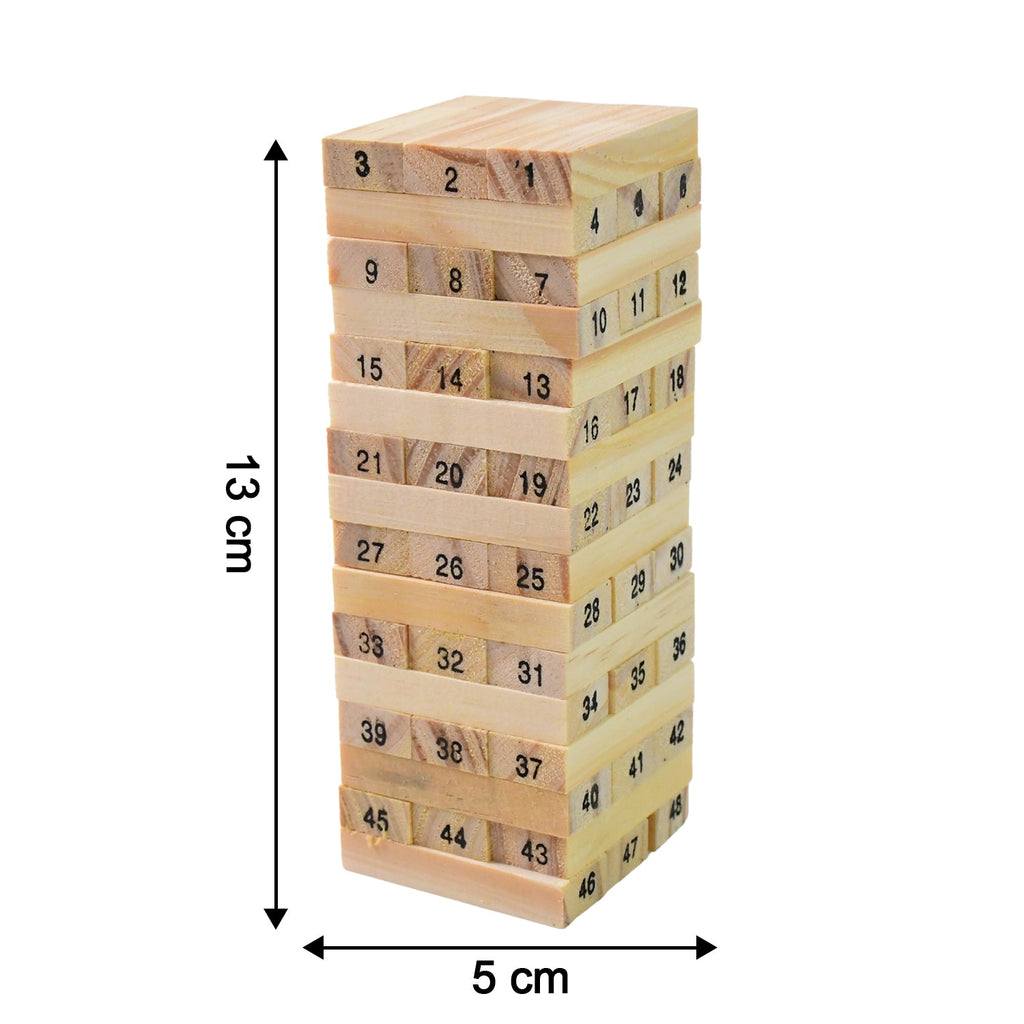 Wooden Stacking Game – Tumbling Tower Fun for Kids | BlissDolly - 7