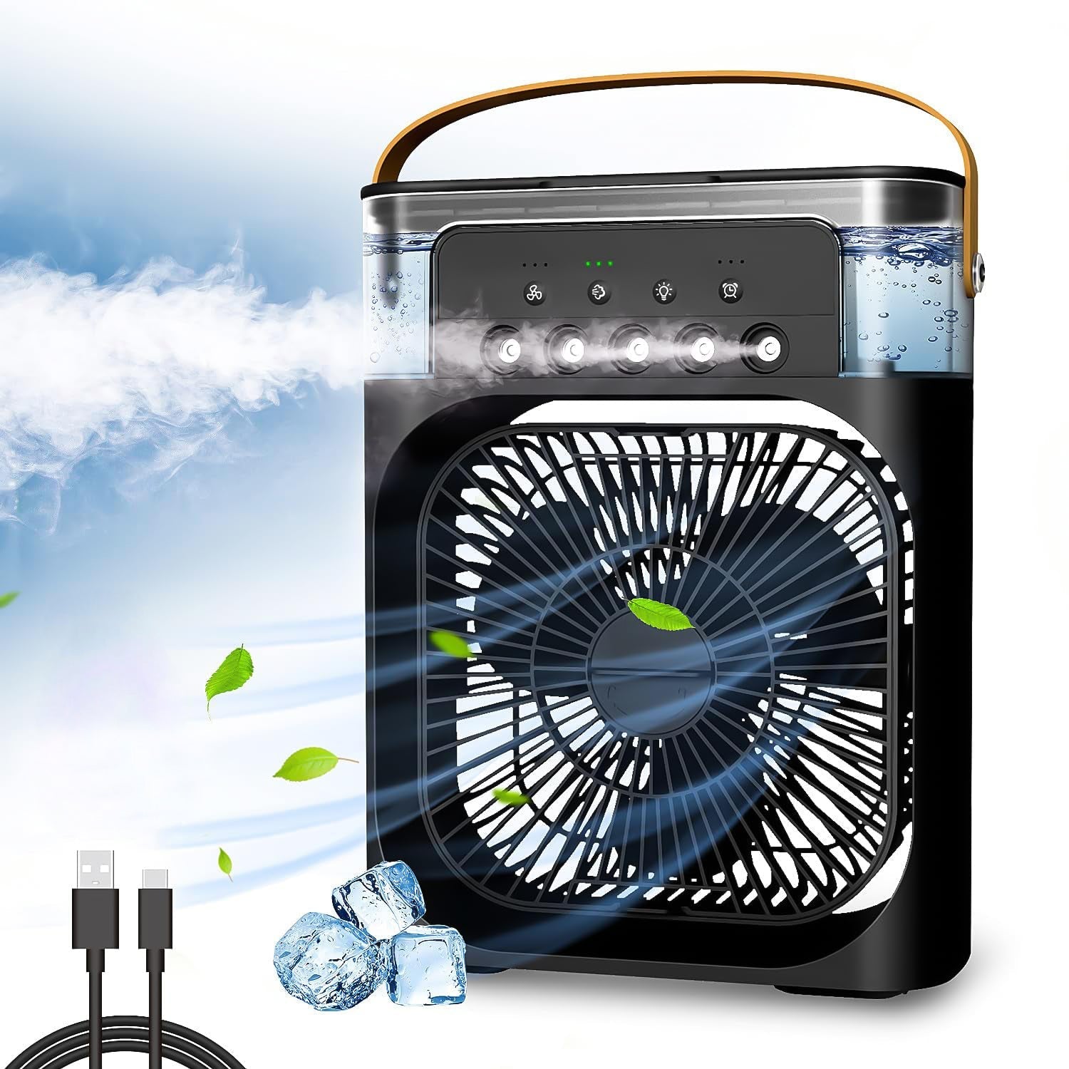 Portable Air Cooler Fan – Personal Desk Cooling Solution - 4