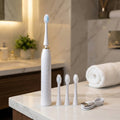 Sonic Electric Toothbrush – Rechargeable with 3 Extra Heads