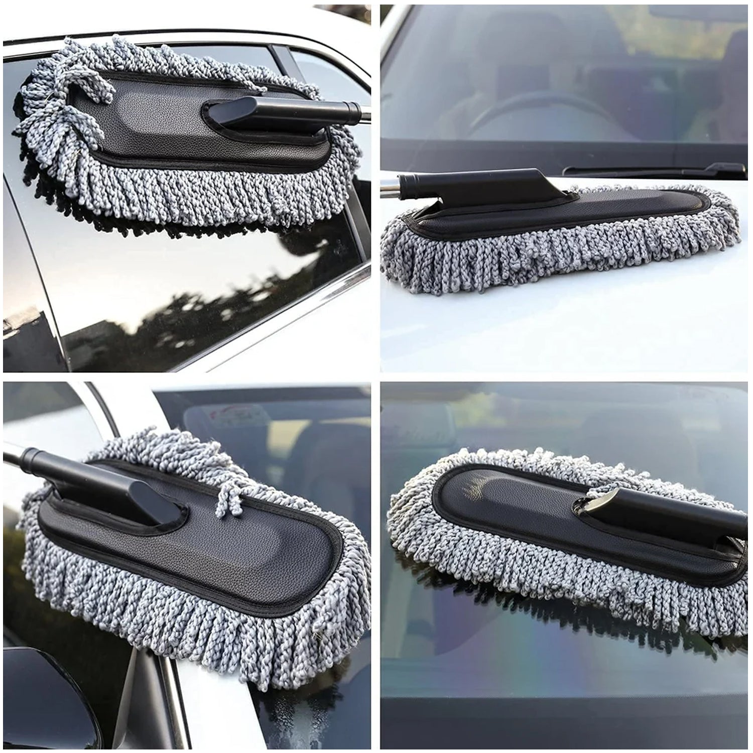 Car Duster – Retractable Handle Microfiber | Velvet Wheels - 3