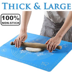 Silicone Baking & Rolling Mat – Non-Stick with Measurements