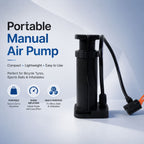 Mini Foot Air Pump – Portable Pedal Inflator for Cycles & Balls