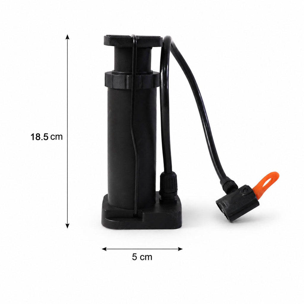 Mini Foot Pedal Air Pump – Portable High-Pressure Inflator for Bikes & Balls - 6