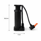 Mini Foot Pedal Air Pump – Portable High-Pressure Inflator for Bikes & Balls - 6
