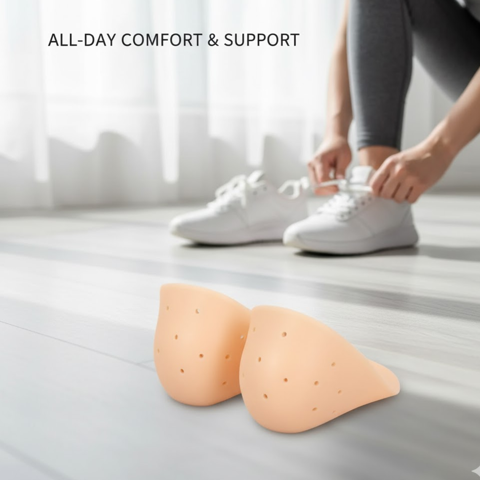 Silicone Gel Heel Socks – Cracked Heels Remedy | Velvet Wheels - 6