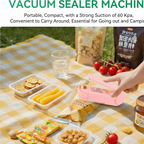 Mini Plastic Bag Sealer – Portable Heat Sealing Machine | FERVENT - 7