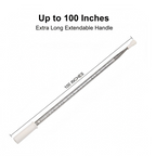 Microfiber Duster – 100-Inch Extendable Handle | Velvet Wipe - 6