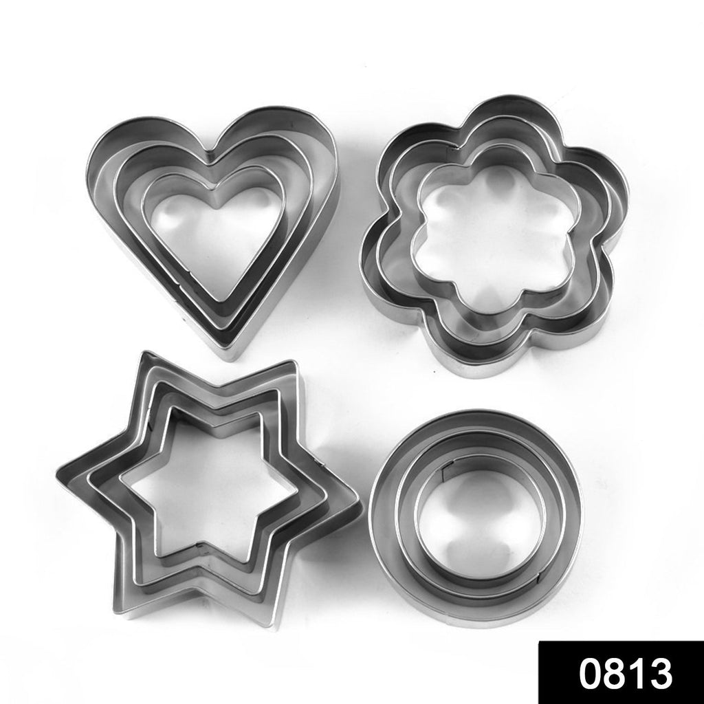 Cookie Cutter Set – 12 Pcs Stainless Steel Shapes | Bake & Dwell - 2