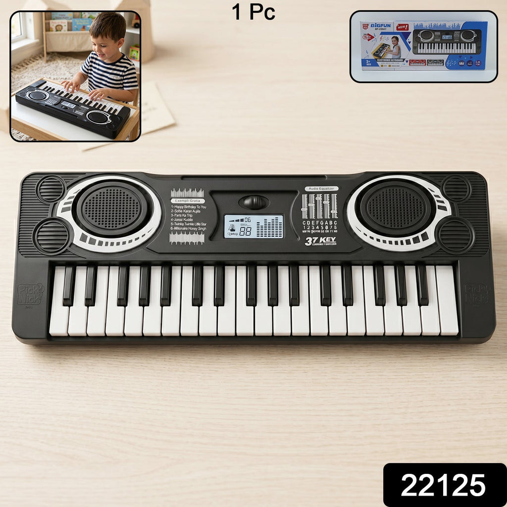 Electronic Musical Keyboard Toy – Multiple Sounds & Rhythms for Kids - 2