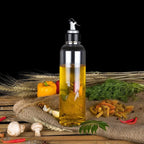 Oil Dispenser 1L – Clear Drip-Free Bottle for Cooking Oil & Vinegar