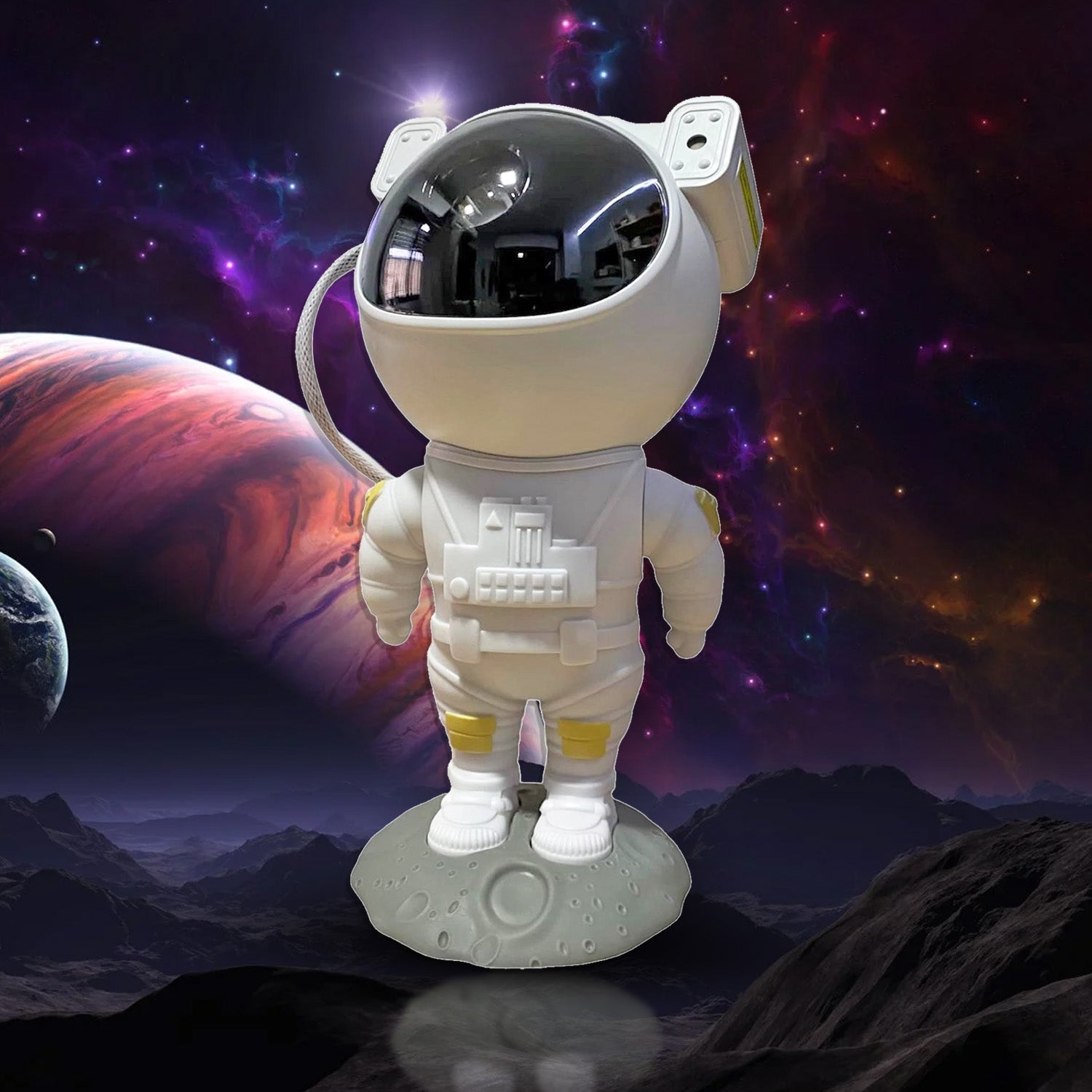 Astronaut Galaxy Projector – Starry Night Lamp | Play & Move - 3