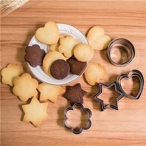 Cookie Cutter Set – 12 Pcs Stainless Steel Shapes | Bake & Dwell - 6