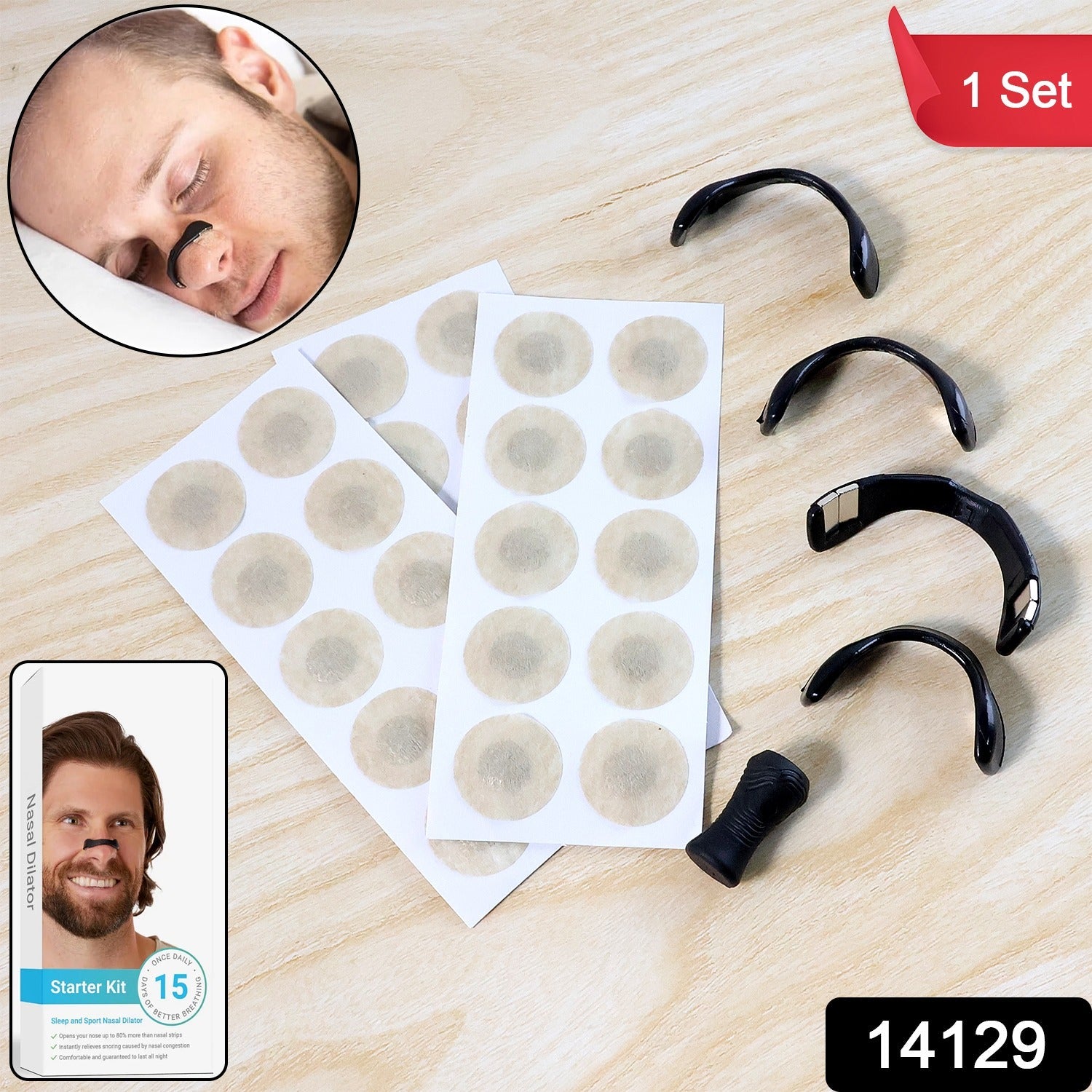 Nasal Strip Starter Kit – Boost Oxygen & Reduce Snoring Comfortably - 3