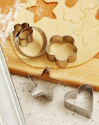Cookie Cutter Set – 12 Pcs Stainless Steel Shapes | Bake & Dwell - 5