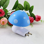 Mushroom Night Light – Auto Sensor Plug-In LED Lamp