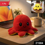 Reversible Octopus Plush Toy – Express Moods with Soft Comfort - 2