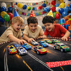 Metal Racing Cars Set – Durable Pull-Back Racing Playthings - 5