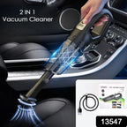 Wireless Car Vacuum Cleaner – Portable 2-in-1 Dust Buster | Velvet Wheels - 2