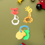 Baby Rattle Set – 8 Pieces of Safe Colorful Toys - 6