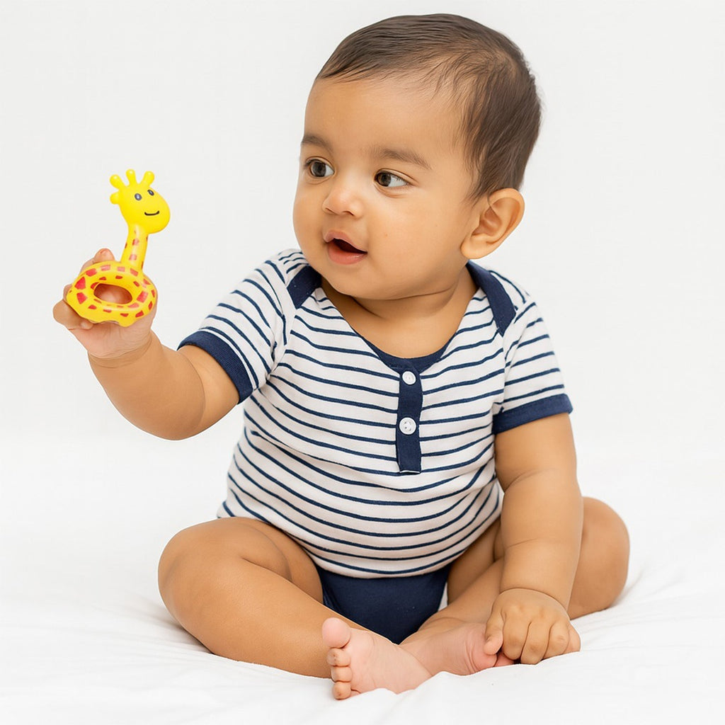 Baby Rattle Toys Set – Safe, Colorful Sensory Play for Infants - 3