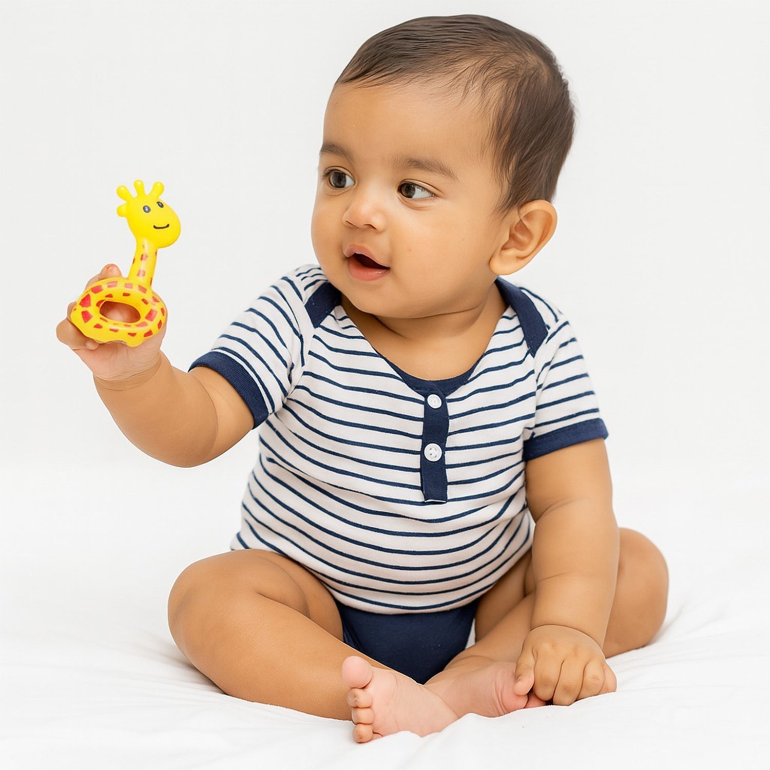 Baby Rattle Toys Set – Safe, Colorful Sensory Play for Infants - 3