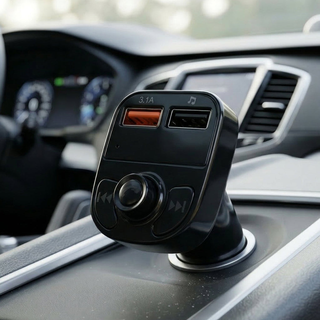 Wireless Car Charger – Dual USB Fast Charging & Handsfree Use - 5