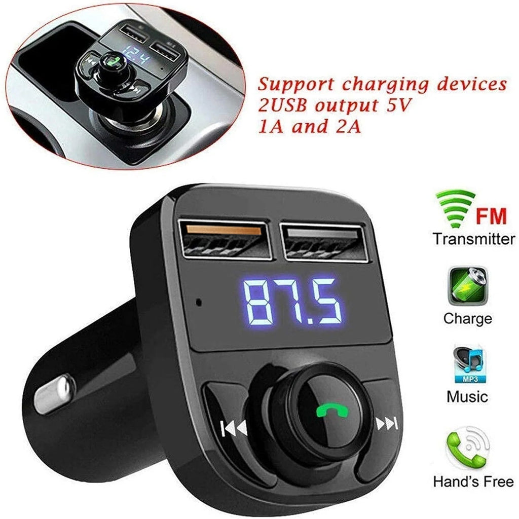 Wireless Car Charger – Dual USB Fast Charging & Handsfree Use - 7
