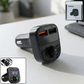 Bluetooth FM Car Charger – Dual USB, Handsfree Calls & Music