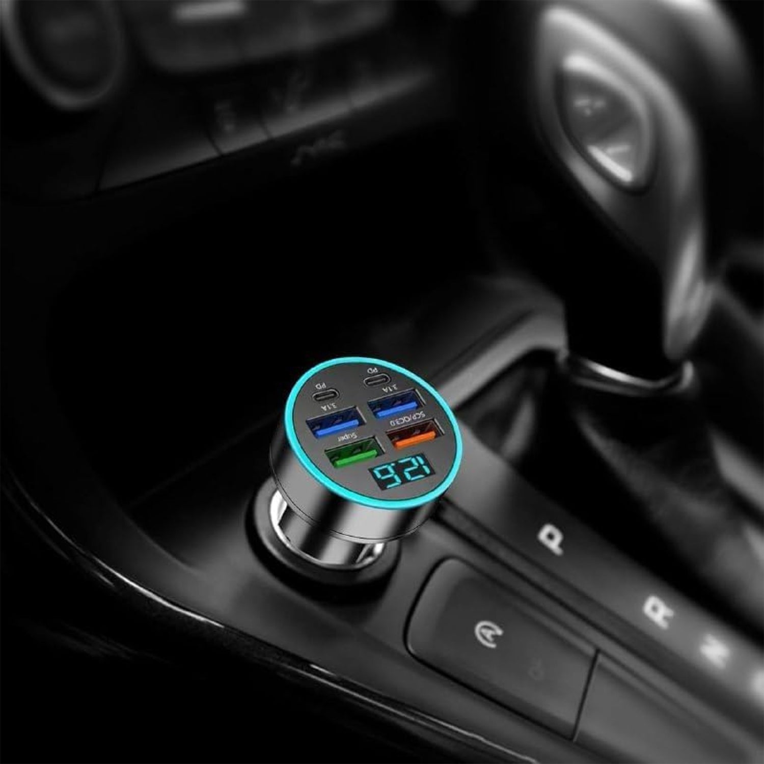 Multi-Port Car Charger – Fast 4 USB Ports for 12V/24V Vehicles - 8