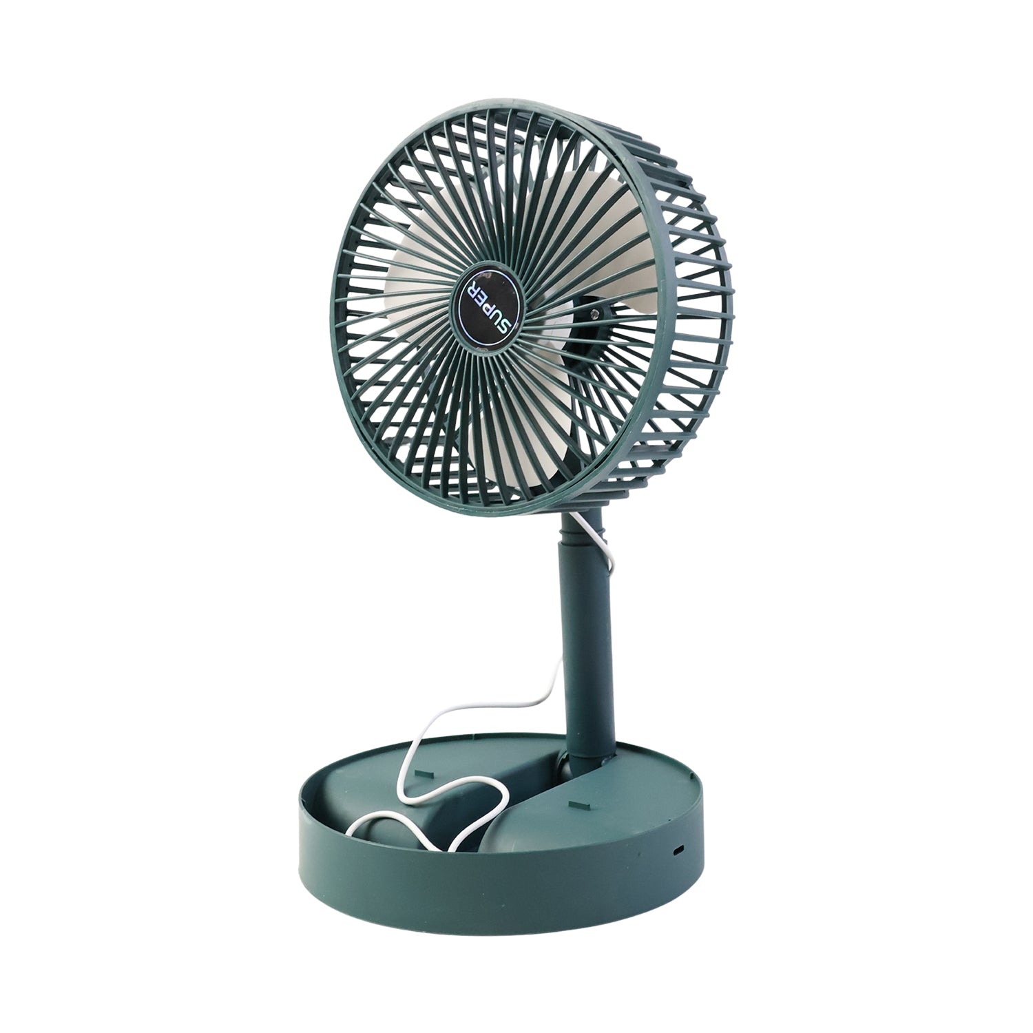 Telescopic Foldable Mini USB Desk Fan – Adjustable & Quiet Cooling - 6