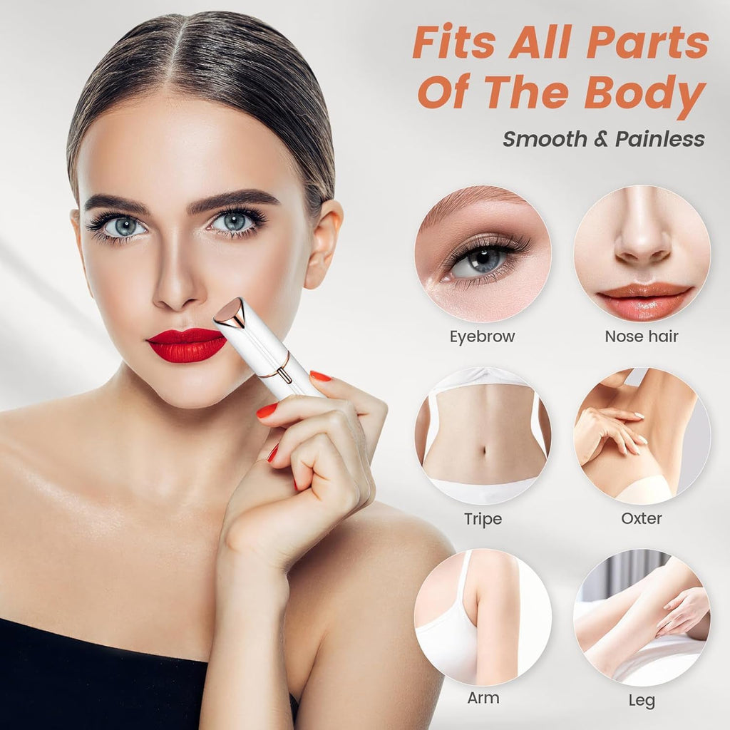 Facial Hair Remover for Women – Rechargeable & Painless Grooming - 8