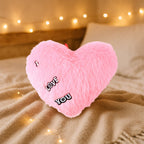 Heart Shape Plush Cushion – Soft & Romantic Love Pillow - 7