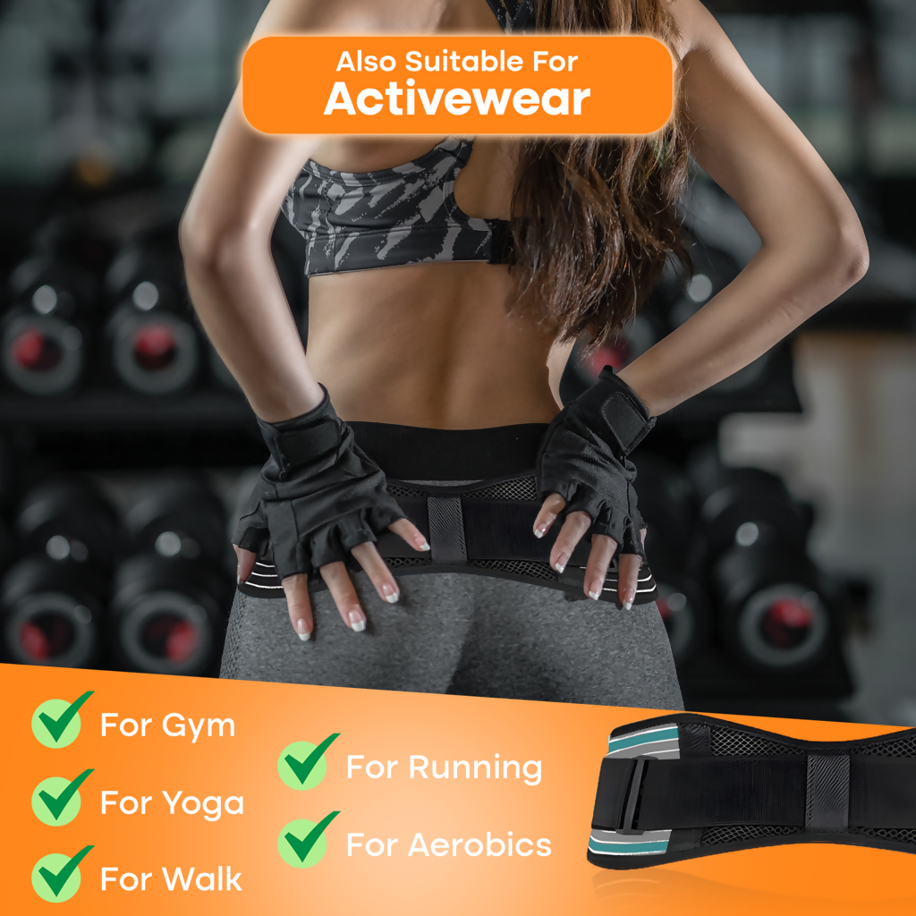 Lower Back Support Belt – Adjustable for Pain Relief & Posture - 6
